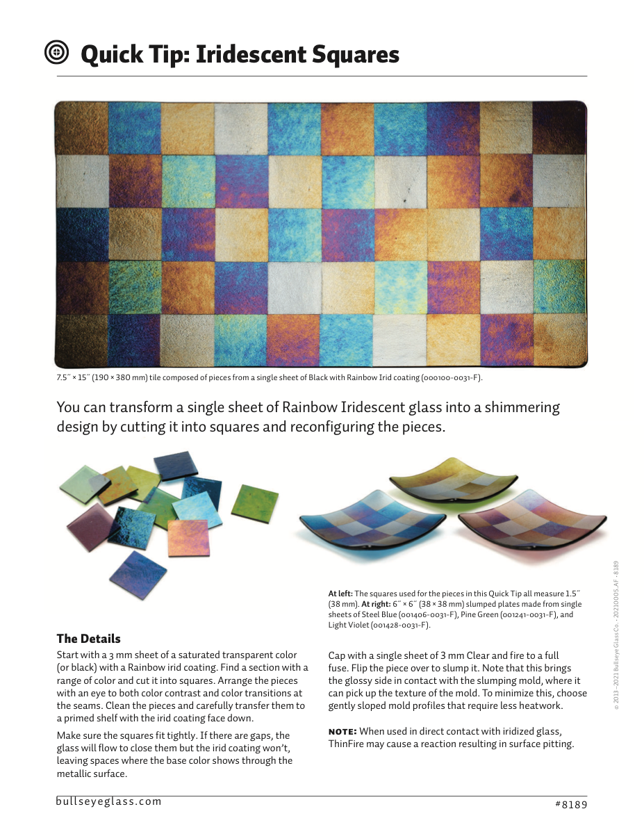 Preview image for Quick Tip: Iridescent Squares